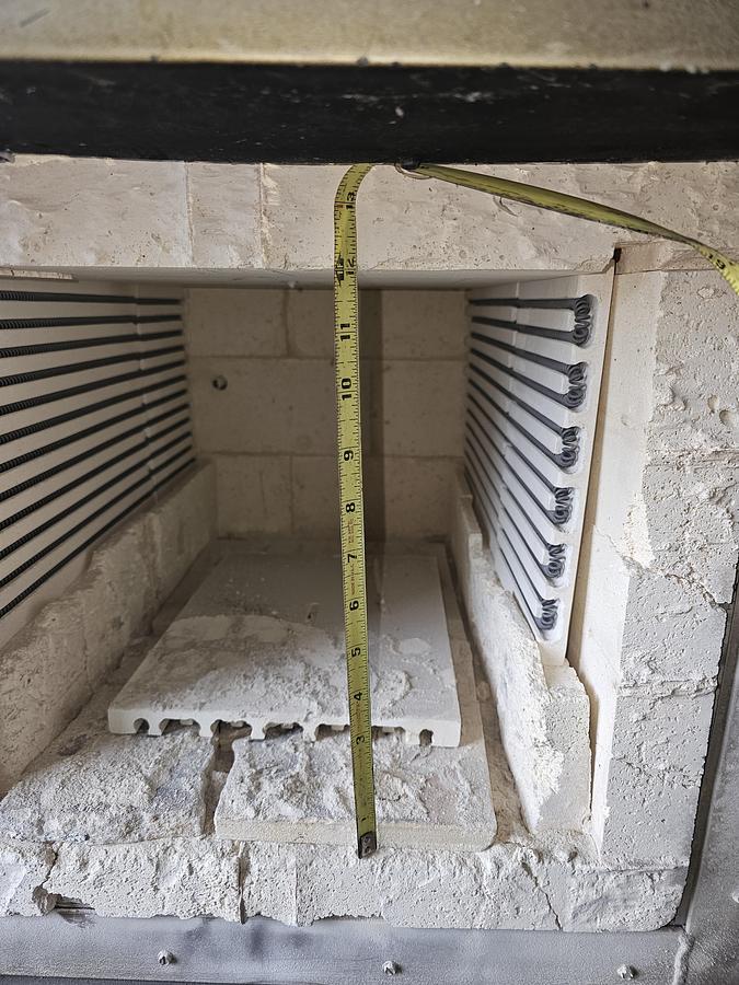 Used 2500* F Cress C122012DK Electric Heat Treat/Draw Furnace 12" x 14" x 20" Chamber 