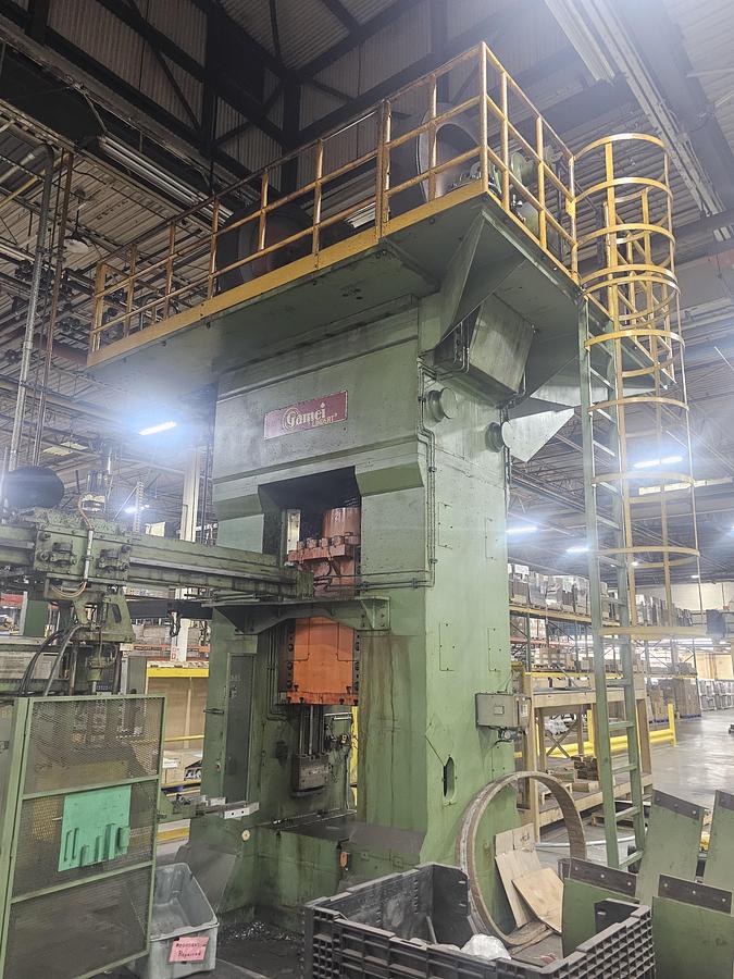 Used 1500 Metric Ton Gamei, S.A. PHG-1200/1500 Percussion Screw Press