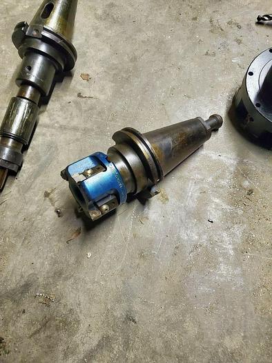 Used Parlec C50-10SM2 CAT 50 Shell Mill Tool Holder 1" Pilot 2" Projection Length