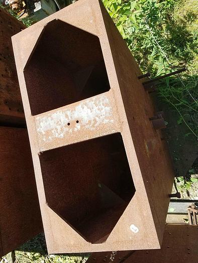 Used Stress Relieved Steel Tombstone 36″ W x 16″ Dp x 60″ H w/Drilled & tapped holes