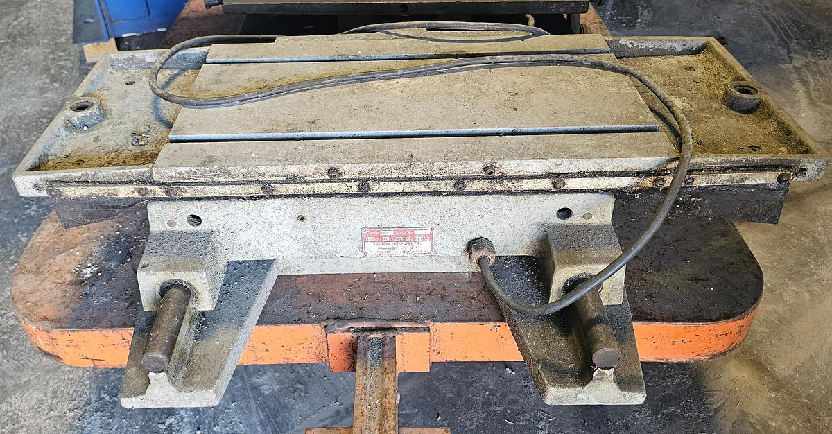 Used Thomson T/C Mill-Drill Table Model 100 | Made in USA | X-Y Positioning Table