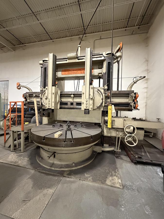 Used 100" King Vertical Boring Mill | 50HP Variable Speed | 2007 Refurbished | VBM