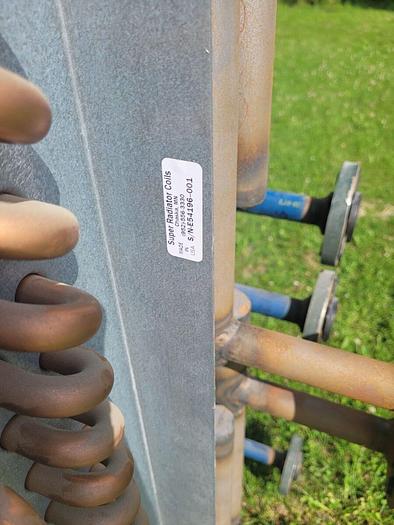 Used Super Radiator Coil Industrial Water Cooling Coil 54” x 80” -03R-0.625/144