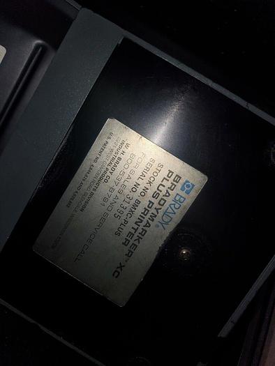 Used Brady BMXC-PLUS Bradymarker XC Plus Printer w/Case and Charging Cord