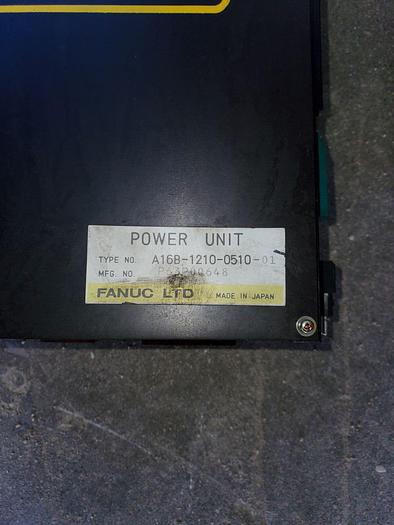 Used Fanuc A16B-1210-0510-01 Power Unit