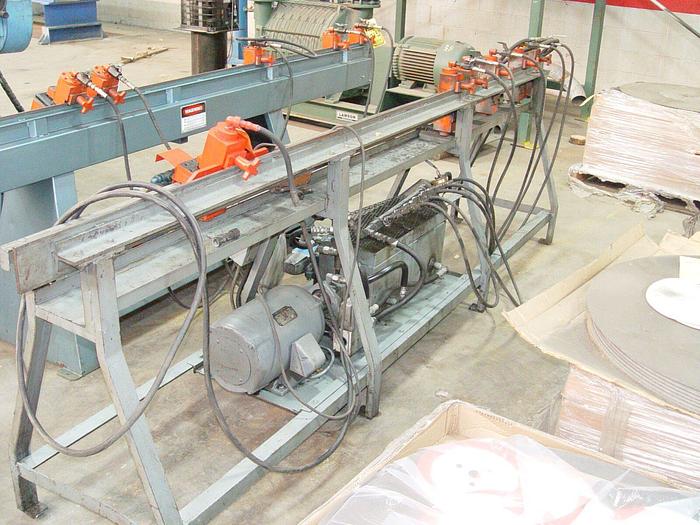 Used 10′ x 18 Gage Lockformer ‘S’ Drive Speed Notcher, 5 or 6 Head Unit