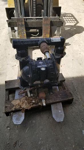 Used ARO Ingersoll Rand Aluminum Pneumatic Diaphragm Pump Model #PD20A-AAP-HHT