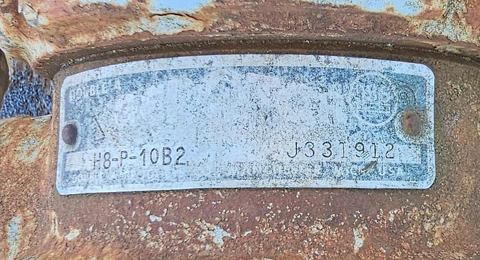 Used 10 Hp Double A Gerotor Hydraulic Pump H8-P-10B2 1750 RPM 230/460V