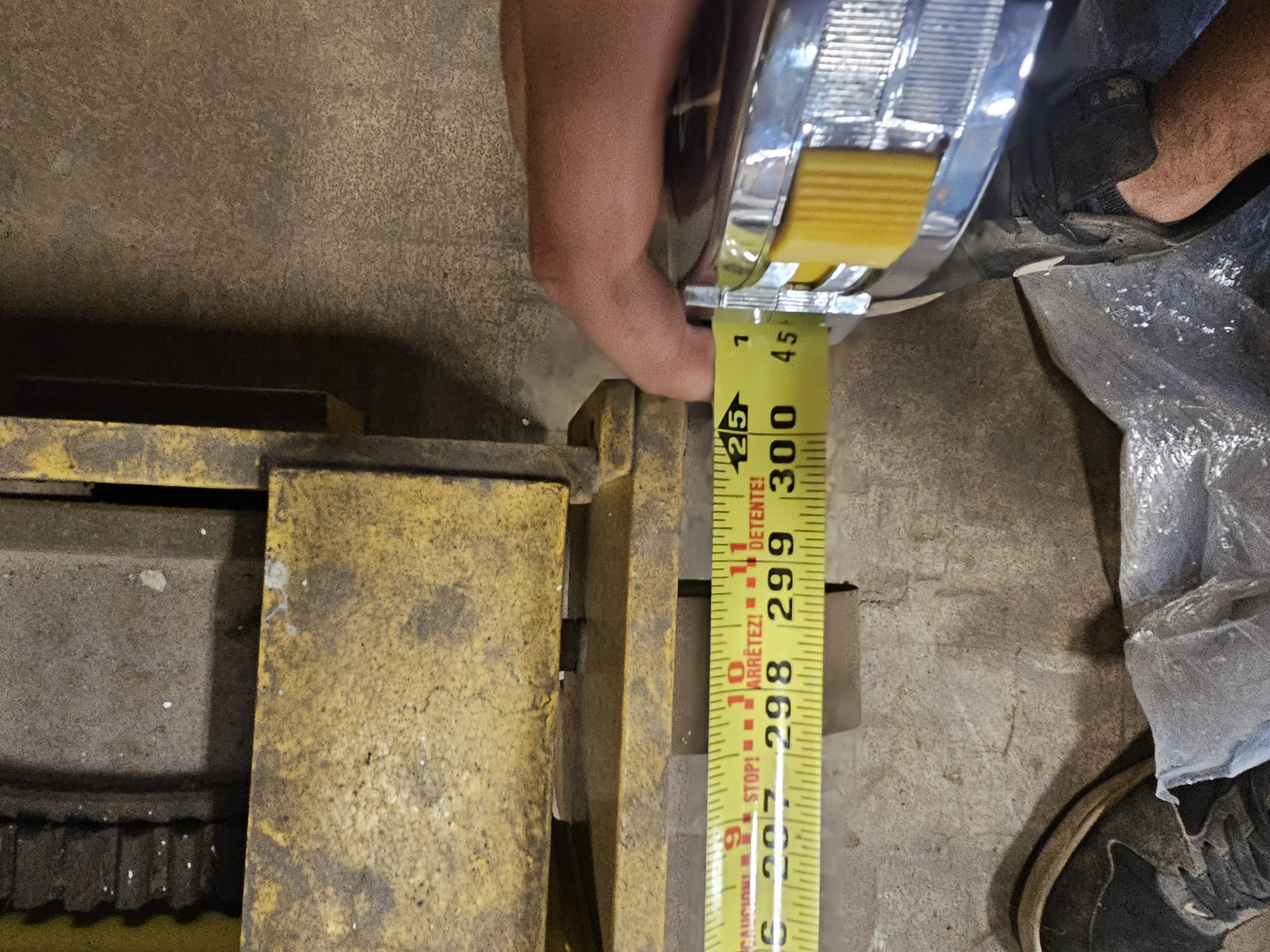 Used 7.5 Ton Uesco Top Running Overhead Crane 45' Span Shaw Box 72L Hoist + I-Beams