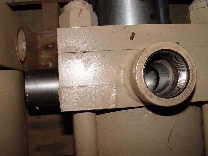 Used Milwaukee Pneumatic Cylinder Model #: A-73 C-16961 24” Stroke 8” Bore