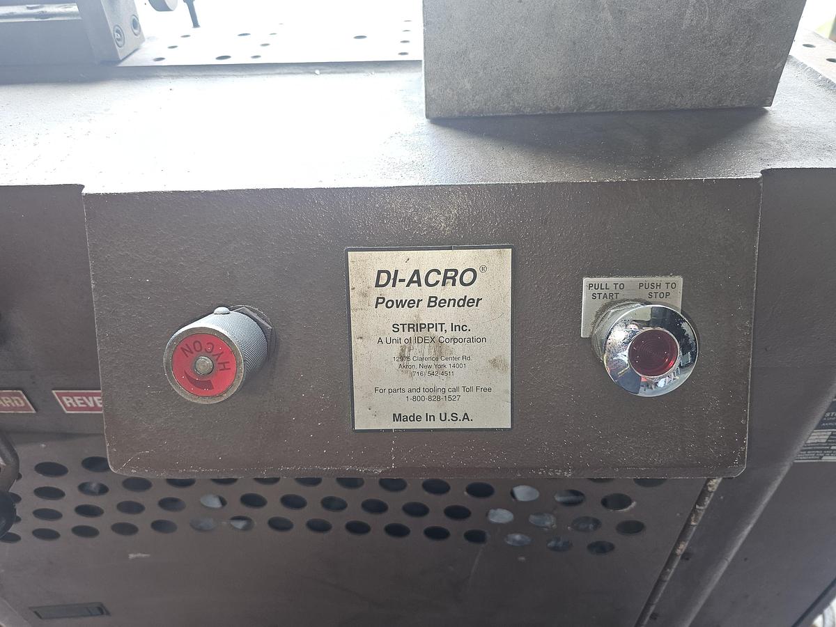 Used Di-acro Model 200 (#6) Hydraulic Power Tube, Pipe, & Bar Bender