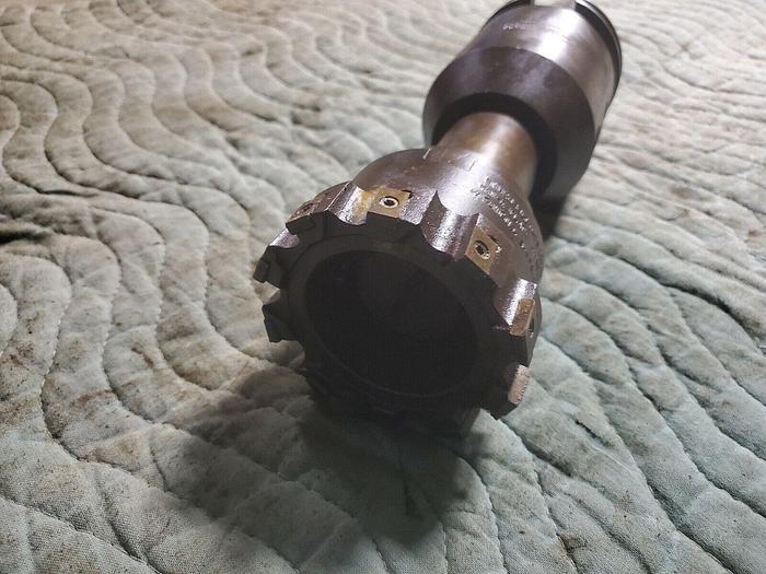 Used Devlieg Microbore 2'' End Mill Tool Holder 50CT-E200 & Ingersoll Rand Face Mill