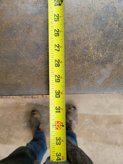 Used 1999 Roll-In EF1459 Vertical Bandsaw 230/460V, 3 ph 30” x 30” Table