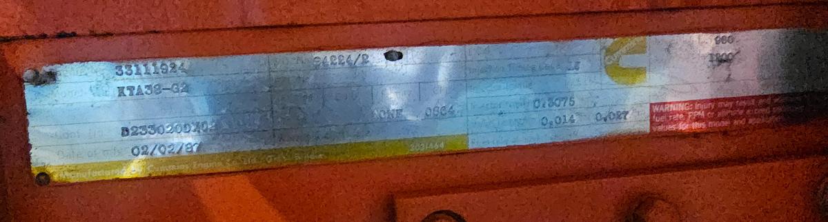 Used 800 kW DMT Diesel Generator | Cummins KTA38-G2 Engine | 1000 kVA | Standby