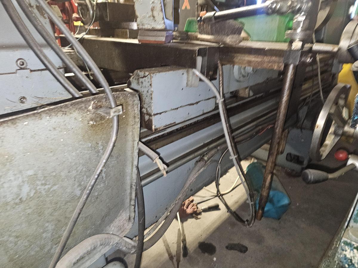 Used Cazenueve 28" Swing x 60" B.C. Geared Head Engine Lathe HB725 Inch/Metric Thread