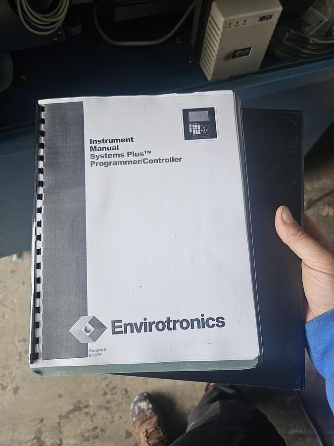 Used Envirotronics EH18-2-5-WC Water Cooled Environmental Test Chamber -54*C to 71*C Temp Range