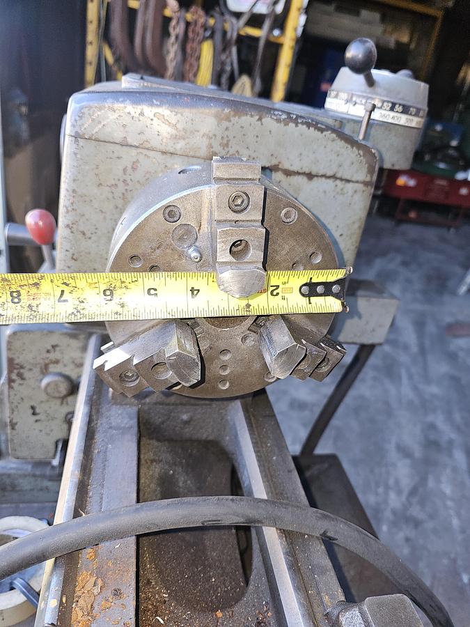 Used 12" x 24" Clausing 5904 Variable Speed Engine Lathe