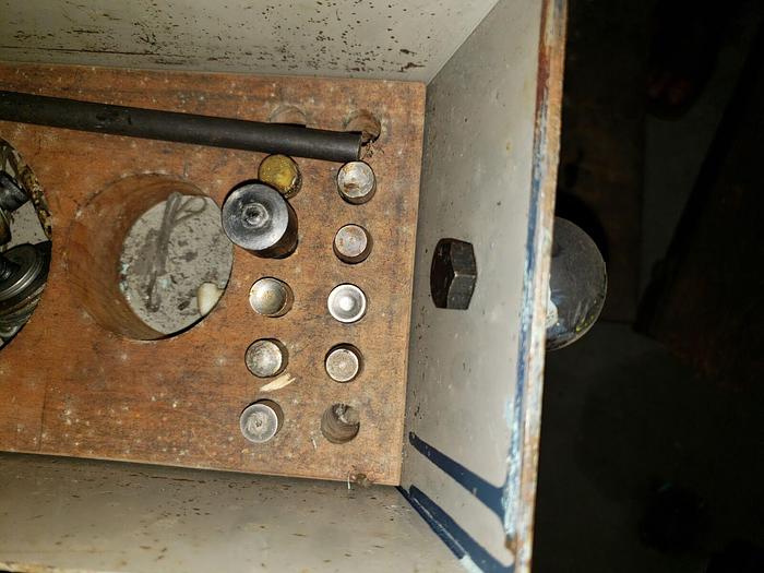 Used Taumel BK-1500/NM Orbital Spin Riveter; Bench Top Model Mounted on Floor Stand