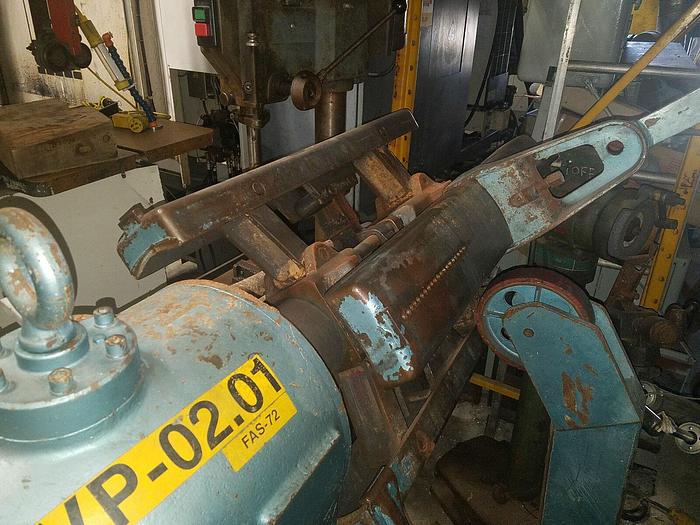 Used 1997 CWP 24C Servo feed line w/Straightener, Threader & 10,000 lb Reel w/Manuals