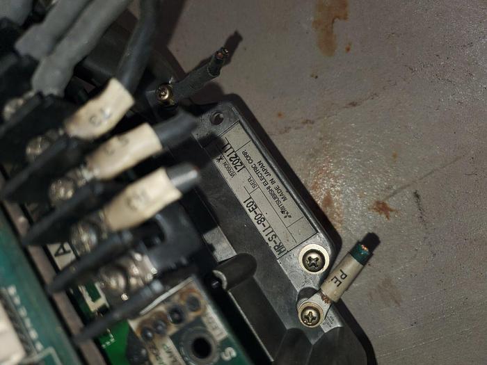 Used Mitsubishi Model #MR-S11-80-E01 AC Servo Drive Amplifier