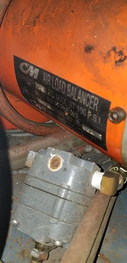 Used CM Hoist Cable Air Load Balancer Model #: LODE-AIR 300, 100 PSI