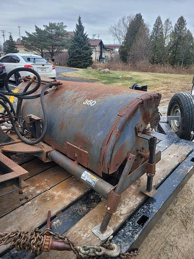 Used Sweepster 72” Angle Mount Skid Loader Broom Attachment S32C6UNH New Holland