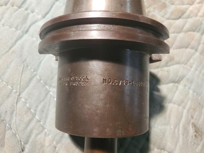 Used Ex-Cell-o CAT 50 Tool Holder CV49-16640 w/Devlieg Microbore SS10-55 1'' Shank Ba