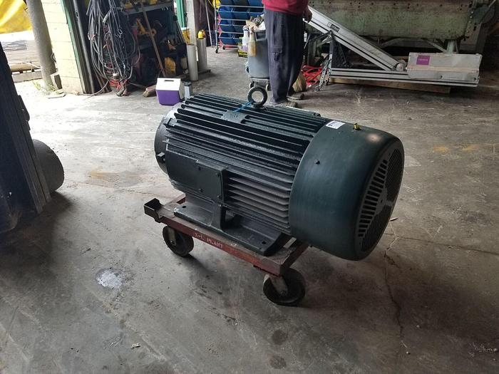 Used Toshiba EQP Global 200 HP Severe Duty Electric Motor B2004FLG3BSH01 460v