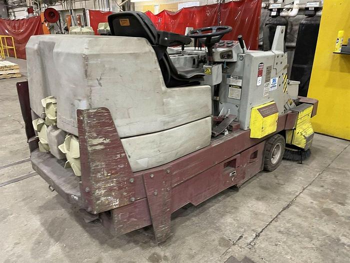 Used 54" Minuteman PowerBoss TSS/82 Diesel Floor Scrubber/Sweeper, 2775 Hrs, DOM 2006
