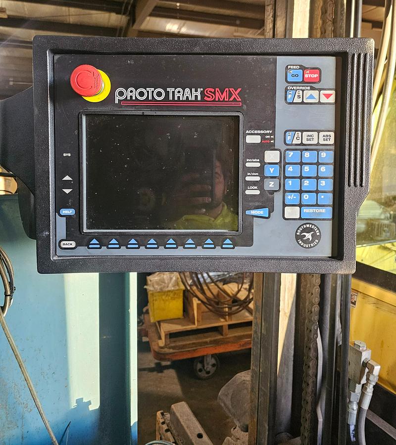 Used SWI Southwestern Industries TRAK DPM3X2P 3-Axis CNC Milling Machine & Kurt 6" Vise 