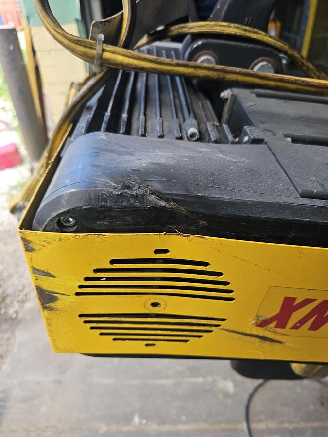 Used KoneCranes 3 Ton Electric Chain Hoist 16/4 FPM w/Pendant XN163.00015TS16T2