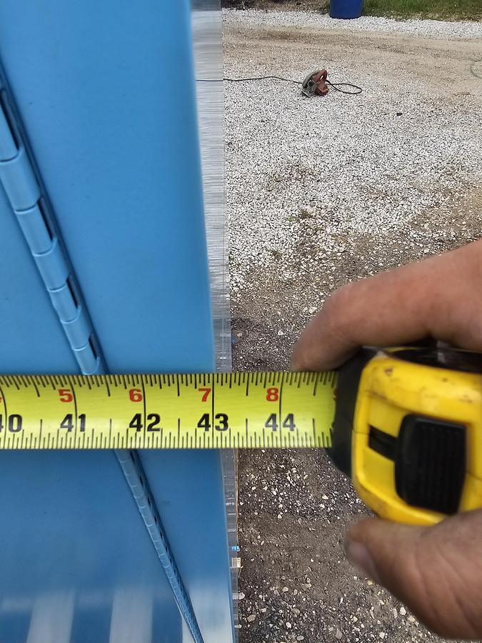 Used 45 Gallon U-Line H-3776M Corrossive Storage Cabinet