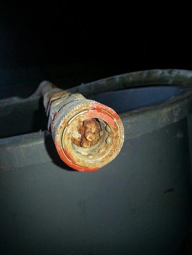 Used Stanley Hydraulic Impact Hammer Attachment for Excavator/Backhoe Model #MB-695