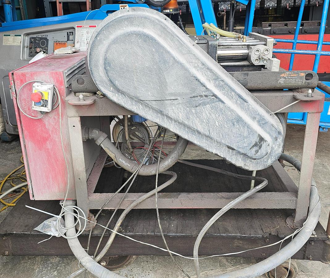 Used 2010 Omax Maxiem 2030 CNC Waterjet Cutting System & Abrasive Blast Hopper