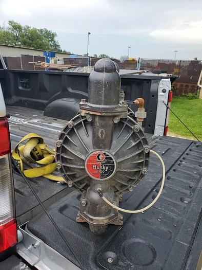 Used Graco 2” Husky 2150 Double Diaphragm Pneumatic Pump DF3666