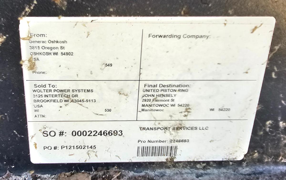 Used 2021 Generac SG200 200kW Industrial Generator | 3-Phase | ONLY 89 HRS | Late-Model Standby & Transfer Switch