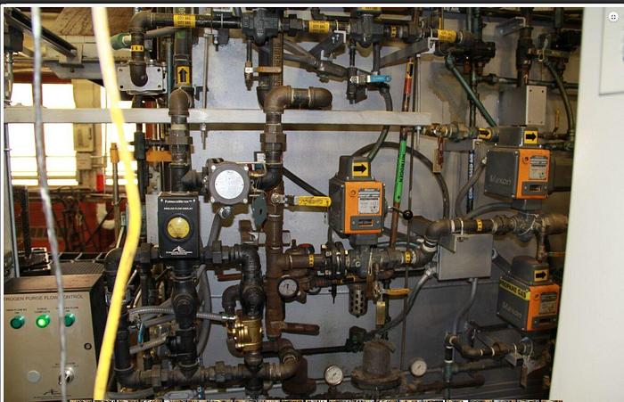 Used Sunbeam 1850*F Casemaster Integral Quench Furnace AFS-303648, 30″ x 36″ x 48″ Dp