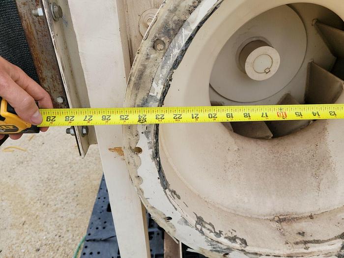 Used Twin City Fan & Blower 25 Hp BC-SW Type 222 Size 1780 RPM