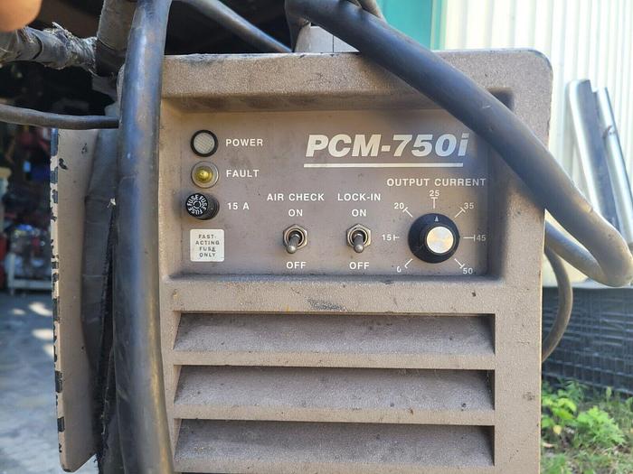 Used ESAB PCM-750i Plasma Cutter 50 Amp Max Output Current w/Cutting Torch