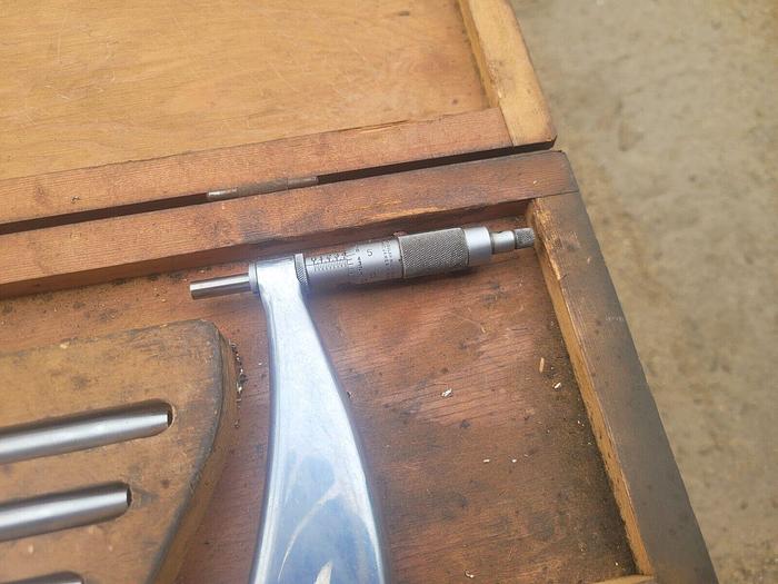 Used Tubular Micrometer Co. Tumico 12''-18'' M-2LNR Outside Micrometer & Standards