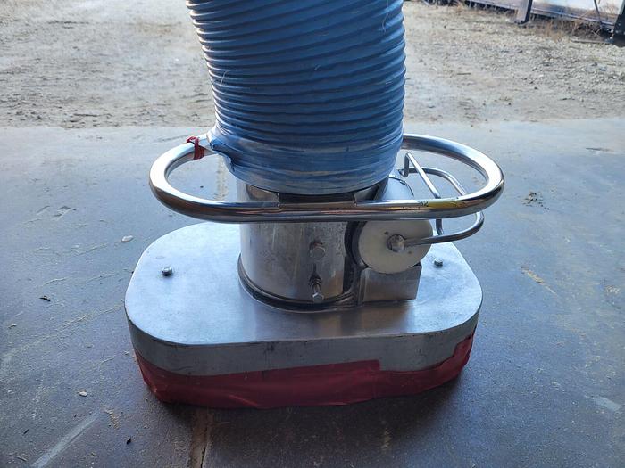 Used Gorbel 250lb Capacity Free Standing Bag Lifting Crane System