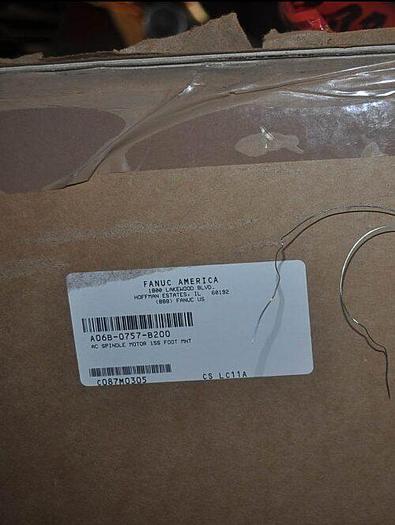Used FANUC AMERICA A06B-0757-B200 AC SPINDLE MOTOR 15S