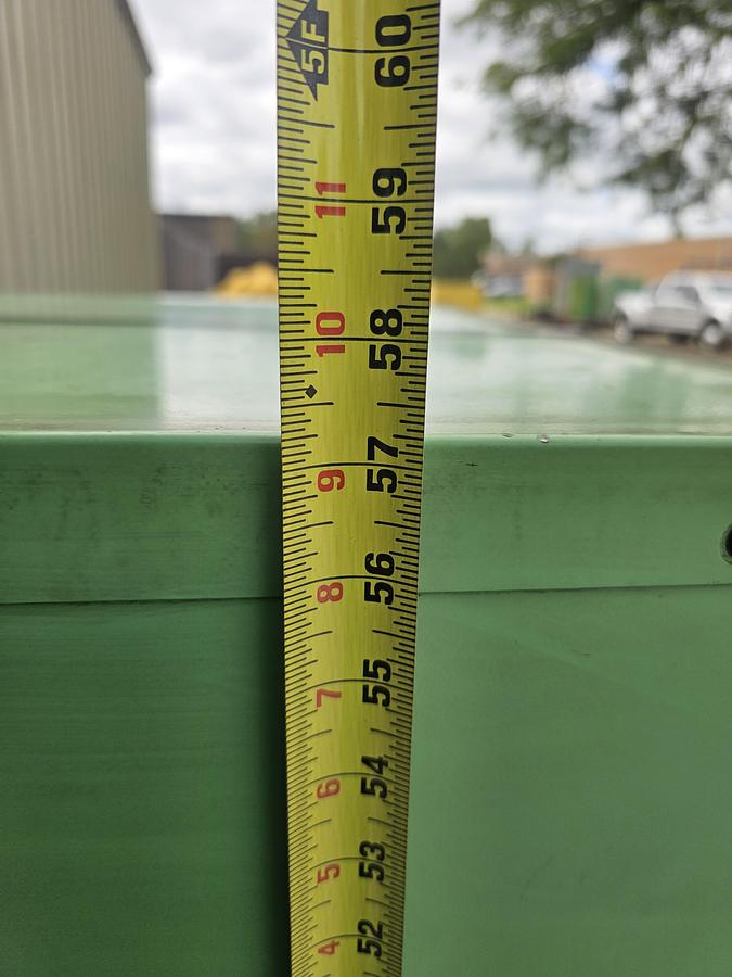 Used 12 Drawer Equipto Industrial Parts Storage Tooling Cabinet 30" x 28" x 57"