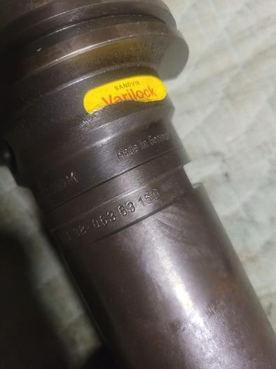 Used Sandvik A390.45-50 63 050M Adapter w/150MM Ext. & Boring Head 391.38-104 042