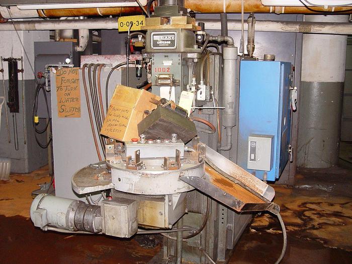 Used Sciaky 100 KVA 240 Volt 1 ph Press Type Spot Welder w/Entron Solid State Control