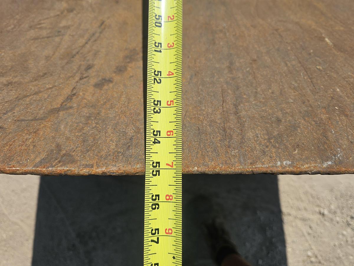 Used 1 Cu. Yard Castor Mounted Self Dumping Hopper 41" x 55" x 28" 