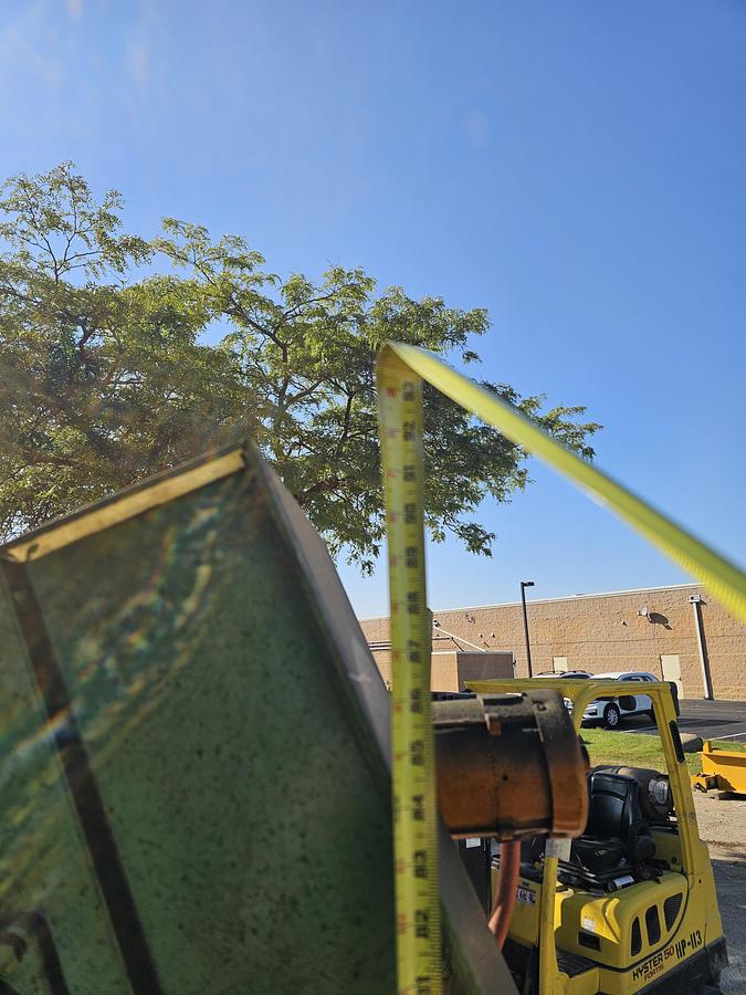 Used 12" Belt Hendricks Engineering Incline Feeder Conveyor 90" Height x 61" H Discharge Hopper 