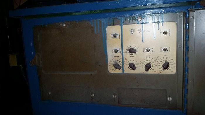 Used 100 KVA Banner press type spot welder Model #1AP100A12, 440 VOLT, 1 PH, 60 Hz