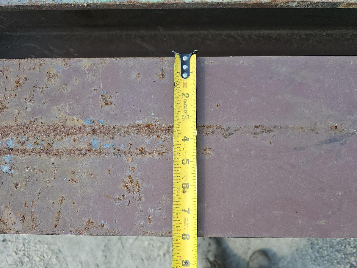 Used 58' Span x 100' Run Uesco 5 Ton Double Girder Freestanding Bridge Crane w/Top Running RM Spacemaster Hoist