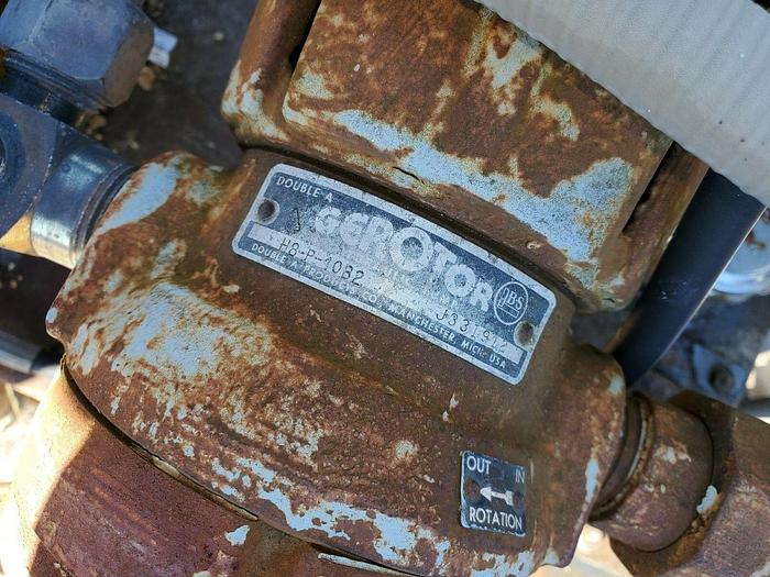 Used 10 Hp Hydraulic Pump/Tank/Motor Combo 12 GPM Double A Pump Mdl #: H8-P-10B2